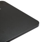 Black Wood Grain P2 15MM Particle Board with Melamine Coating Adjustable Computer Desk with 3 USB + 2 AC Outlets - Image 3