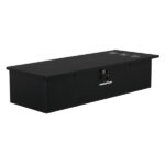 Classic Salon Wall Mount Styling Station Beauty Salon Spa Locking Cabinet Black - Image 13