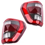 Pair Left & Right Side Rear LED Tail Lights Brake Lamp with Blind Spot Replacement for 2021-2013 Ford F-150 NL3Z13404E NL3Z13405E - Image 4