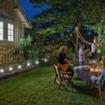 6pcs White LED Solar Lantern Torch Light Garden Landscape Lighting - Image 15