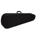 New 4/4 Acoustic Violin Case Bow Rosin Black - Image 3