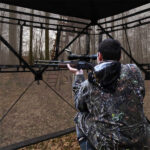 Stealth Hunting Tent with Pop-up Design, 150D Flame-Retardant Blackout Cloth (UV50+ & Waterproof), Fiber Glass Frame - Image 2