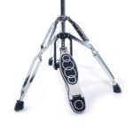 Professional Pedal Control Style Drum High Hat Cymbal Stand with Pedal Silver & Black - Image 5