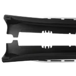 Black Running Boards Side Steps fit for Mercedes GLE350 GLE450 W167 2020-2024 Pair