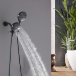 High Pressure 3-Way Rainfall Combo, Luxurious Rain Showerhead and Hand Held Shower Separately or Together, Comes with Shower Hose, Shower Arm - Image 7