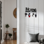 CIFbuy1pc Key Rack For Wall, Black Key Holder For Wall Decorative, Metal Wall Decor For Office, Hallway, Entryway, Key Hooks Hanging Keys(TikTok/temu self-pickup orders) - Image 15