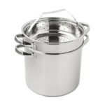 4-Piece Stainless Steel 8 qt Cooker Multipot Set (Shipment from Walmart) - Image 3