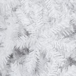 7FT Iron Leg White Christmas Tree with 950 Branches - Image 5