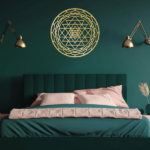 CIFbuy™ Premium Iron Exquisite Sacred Yantra Metal Wall Pieces - Divine Geometry Trims, Ideal Circular Wall Decor for Home Parlours, Spiritual Tokens & Calm Meditation Ornaments - Wall Sculptures.(TikTok, Temu for pick-up) - Image 7