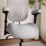 500LBS Big and Tall Office Chair Mesh Breathable, Gaming Chair with Adjustable Backrest Height & Headrest Angle & Adaptive Lumbar Lupport, Executive Computer Desk Chair with 2D Flip-Up Arms,Grey. - Image 12