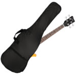 Do Not Sell on Amazon GW101 36in Small Scale Electric Bass Guitar Suit With Mahogany Body SS Pickups, Guitar Bag, Strap, Cable Transparent Yellow - Image 5