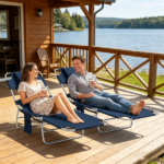 Set of two sun loungers - Image 2
