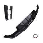 Black Sport Style Lip fit for BMW G20 3 Series M Sport 19-22 PP Rear Kit - Image 6