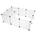 Pet Playpen, Portable Large Plastic Yard Fence Small Animals, Puppy Kennel Crate Fence Tent - Image 7