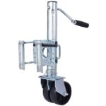 Trailer Jack, Boat Trailer Jack 34.5 in, Bolt-on Trailer Tongue Jack Weight Capacity 1500 lb, with PP Wheels and Handle for Lifting RV Trailer, Horse Trailer, Utility Trailer, Yacht Trailer - Image 10