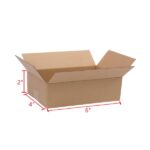 100 Corrugated Paper Boxes 6x4x2" 15.2*10.2*5.1cm Yellow - Image 4