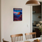 CIFbuy 2D Flat Metal Wall Art Canyonlands National Park Landscape Iron Sign 12x8 Inch Vintage Scenery Decor TikTok, TikTok, Self-pickup Logiopics - Image 4