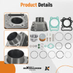 Cylinder Piston Top End Rebuild Kit for Honda TRX 300 Fourtrax FW 4x4 2x4 88-00 - Image 4