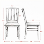 2 pcs Dining chair Only chairs - Image 3