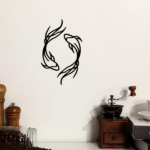 CIFbuy Vintage Nautical Metal Fish Wall Art Personalized Fishing Theme Home Decor(TikTok, temu pick-up service) - Image 3