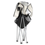 Medium Camping Chair Fishing Chair Folding Chair Black Gray - Image 10