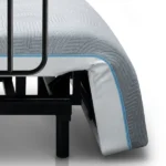 Electric Lift Bed for Seniors - Wired Remote Control with One-Touch Backrest Lift & Leg Lowering, Fall-Safe Rails & Detachable Meal Tray, Safe Standing/Sitting/Lying Aid - Image 12