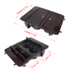 New Console Cup Holder Woodgrain Fits for Cadillac Escalade Chevrolet Suburban Silverado GMC Yukon Sierra 1500 2500HD 3500HD 2007-2014 23164631 20811675 - Image 6