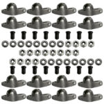 16Pcs Steel Roller Tip Rocker Arms Set Fit for Small Block Chevy 305 350 400 1.6 Ratio 3/8" Stud - Image 7