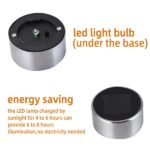 10pcs 5W High Brightness Solar Power LED Lawn Lamps with Lampshades Seven Color - Image 4
