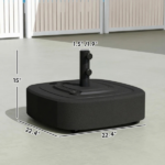Outdoor Umbrella Base Only the base - Image 3
