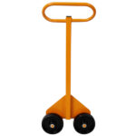 Drywall Dolly Cart with Wheels,Panel Dolly 220lbs Load Capacity,Panel Service Cart,Moving Panels,Yellow - Image 5