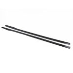 Side Skirts fit for Benz C-Class W205 C205 A205 W204 S204 2015-21 Black ABS Plastic - Image 3