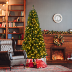 Replace 27794076 FCH 7ft 1100 Branches PVC Material DIY 200 Lights Warm Color 8 Modes Christmas Tree Green - Image 13
