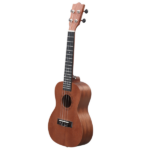 23in mahogany body rosewood fingerboard ukulele, cotton bag, capo, strap, picks*2, tuner Strings Dust cloth - Image 11