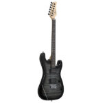 [Do Not Sell on Amazon] GST Stylish H-H Pickup Tiger Stripe Electric Guitar Kit with 20W AMP Bag Guitar Strap Black - Image 8