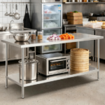 Stainless Steel Prep Table ﻿ - Image 6