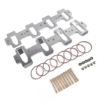 Intake Manifold Adapters Fit for LS Cathedral Port Cylinder Head to Rectangle Port Chevrolet Corvette Camaro SS Pontiac G8 GXP 551316 - Image 2