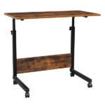 [Old code:23373712]Rolling & Height adjustable P2 15MM Chipboard & Steel Side Table with Baffle - Image 12