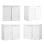 Coffee Bar,Kitchen Storage Cabinet with Double Doors,29" Kitchen Storage Cabinet with Double Doors,White (Shipment from Walmart) - Image 2