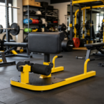 Red 265 LBS Preacher Curl Bench: Adjustable Seated Arm Isolated Barbell Dumbbell Bicep Station for Strength Training - Image 17