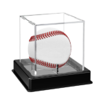 UV Protected Acrylic Baseball Display Case Clear Ball Boxes Memorabilia Showcase tk/temu self-pickup orders - Image 3