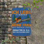 CIFbuy Retro German Chainsaw Tin Sign 8x12 Inch, Vintage" Industrial Metal Wall Decor, Handcrafted Art Plaque For Home Bar Garage Inch, VinikTok, Inch, VinikTok, t Self-pickup Logiopics - Image 6