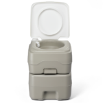 20L Portable Removable Flush Toilet with Double Outlet Same as 44809271 - Image 3