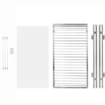 11"Wx21"Dx2.5"H Pull Out Cabinet Organizer, Heavy Duty Slide Out Pantry Shelves for Under Sink (Fits 13.5”Wx22“Dx7”HCabinets) - Image 3