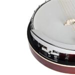 Top Grade Exquisite Professional Sapelli Notopleura Wood Alloy 6-string Banjo - Image 14