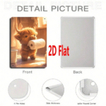 CIFbuy Cute Little Cow Holding Toilet Paper Metal Sign" 2D Flat Unframed Bathroom Decor, Weatherproof Rustproof UV Resistant Wall Art, Decor, Weatherproof Rustproof UV Resistant Wall Art, Metal SiikTok, Metal SiikTok, t Self-pickup Logiopics - Image 5