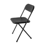 6 Pack Resin Folding Chair, Black (Shipment from Walmart) - Image 3