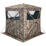 Stealth Hunting Tent with Pop-up Design, 150D Flame-Retardant Blackout Cloth (UV50+ & Waterproof), Fiber Glass Frame - Image 5
