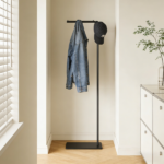 Clothing Rack, Golden Metal Freestanding Heavy Duty Clothes Rack with Marble Base, Multipurpose Garment Hanger for Bedroom, Hat, Scarf, Jacket - Image 5