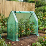 Mini Greenhouse with PE Cover, Indoor Outdoor Plant Gardening Green House for Garden Backyard, 36*18*33in, Green - Image 24